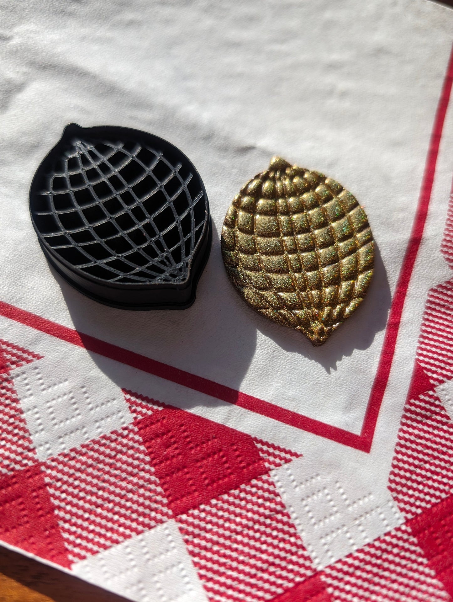 Full Lemon Citrus Fruit Disco Ball Berry Sharp Clay Cutter