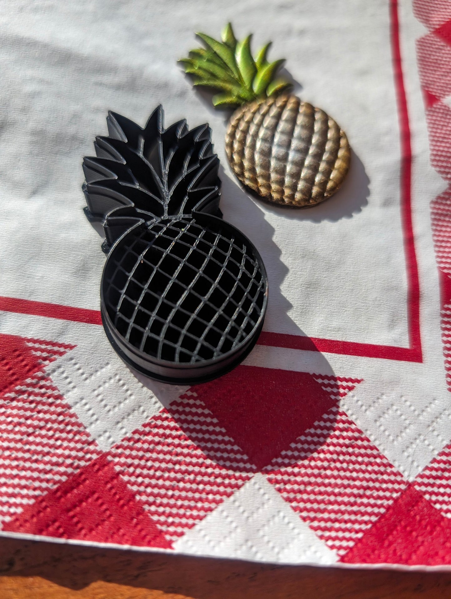 Pineapple Fruit Disco Ball Berry Sharp Clay Cutter