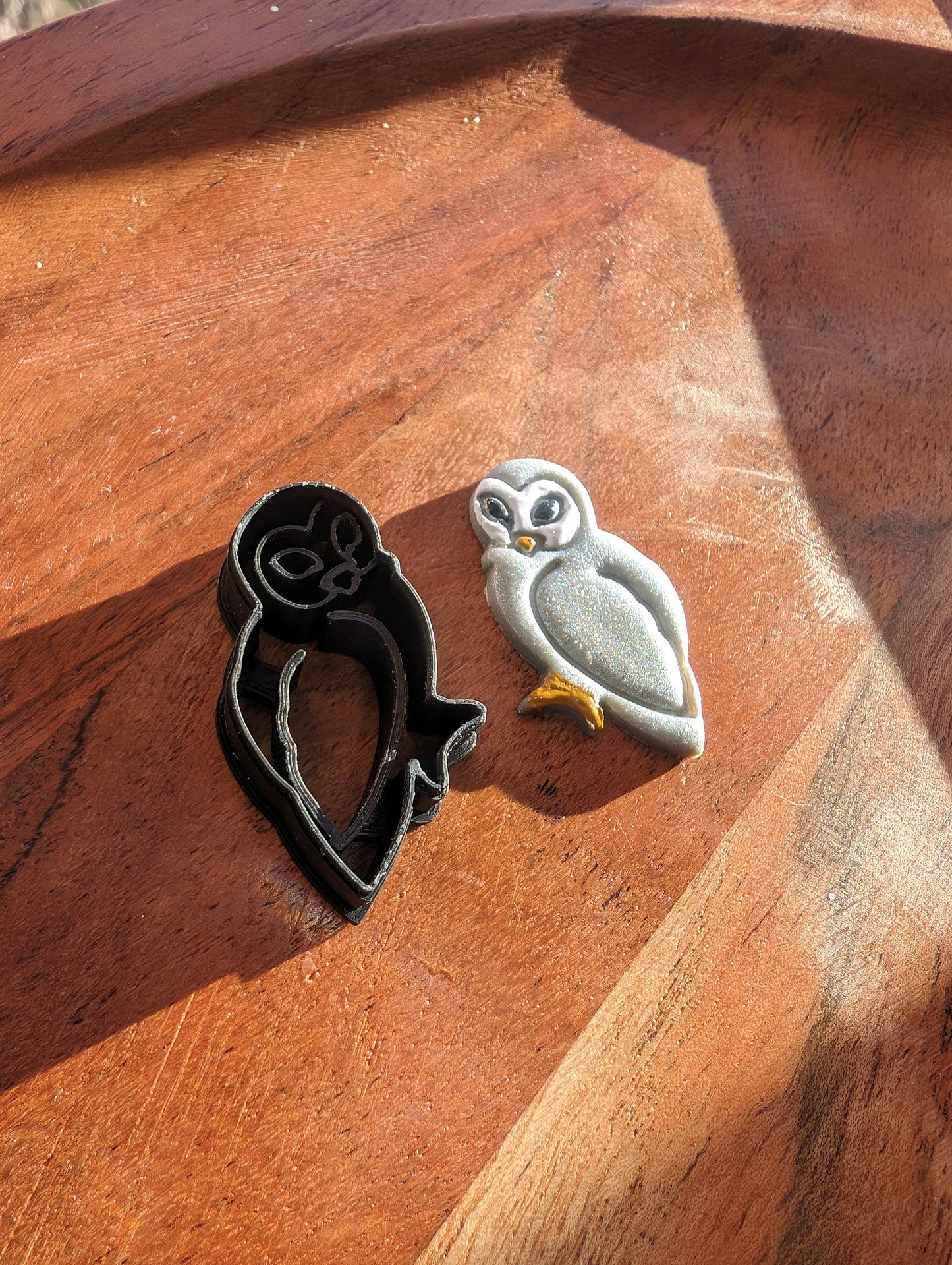 Owl Perched Sharp Clay Cutter