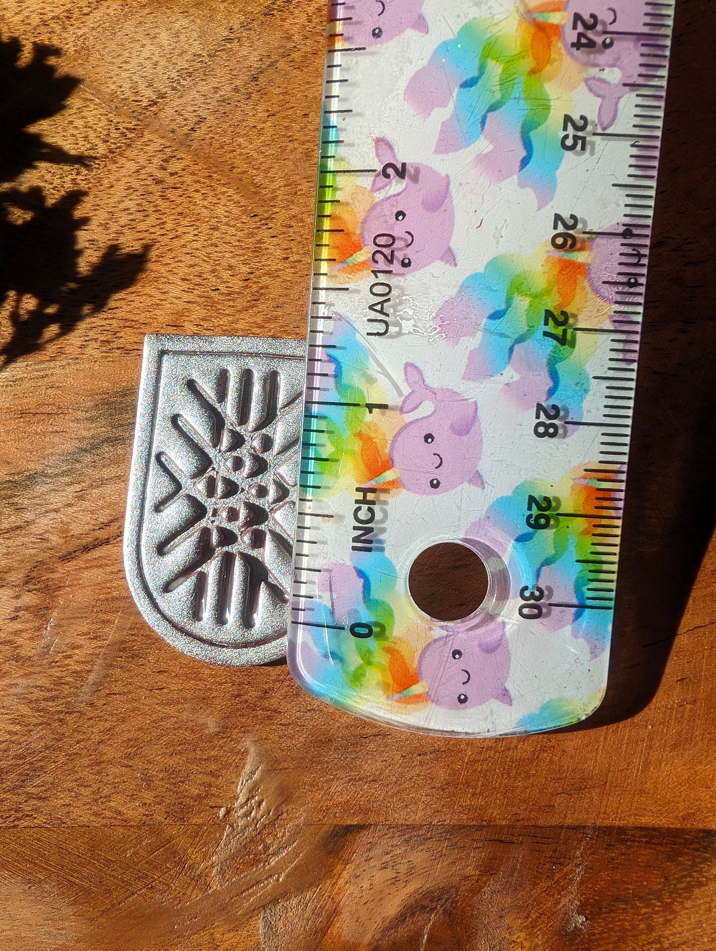 Web of Wyrd Symbol of Interconnected Time Stamp for Clay