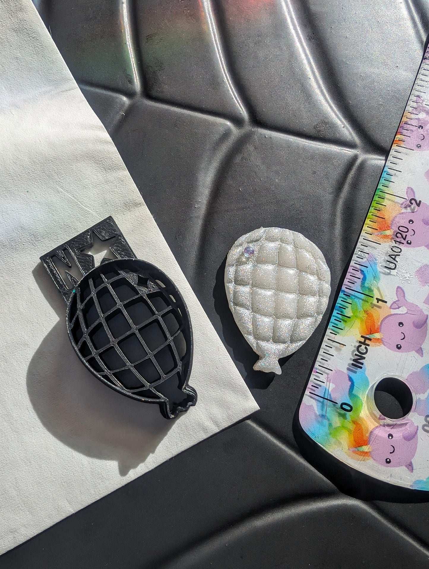 Disco Ball Style Balloon Sharp Clay Cutter