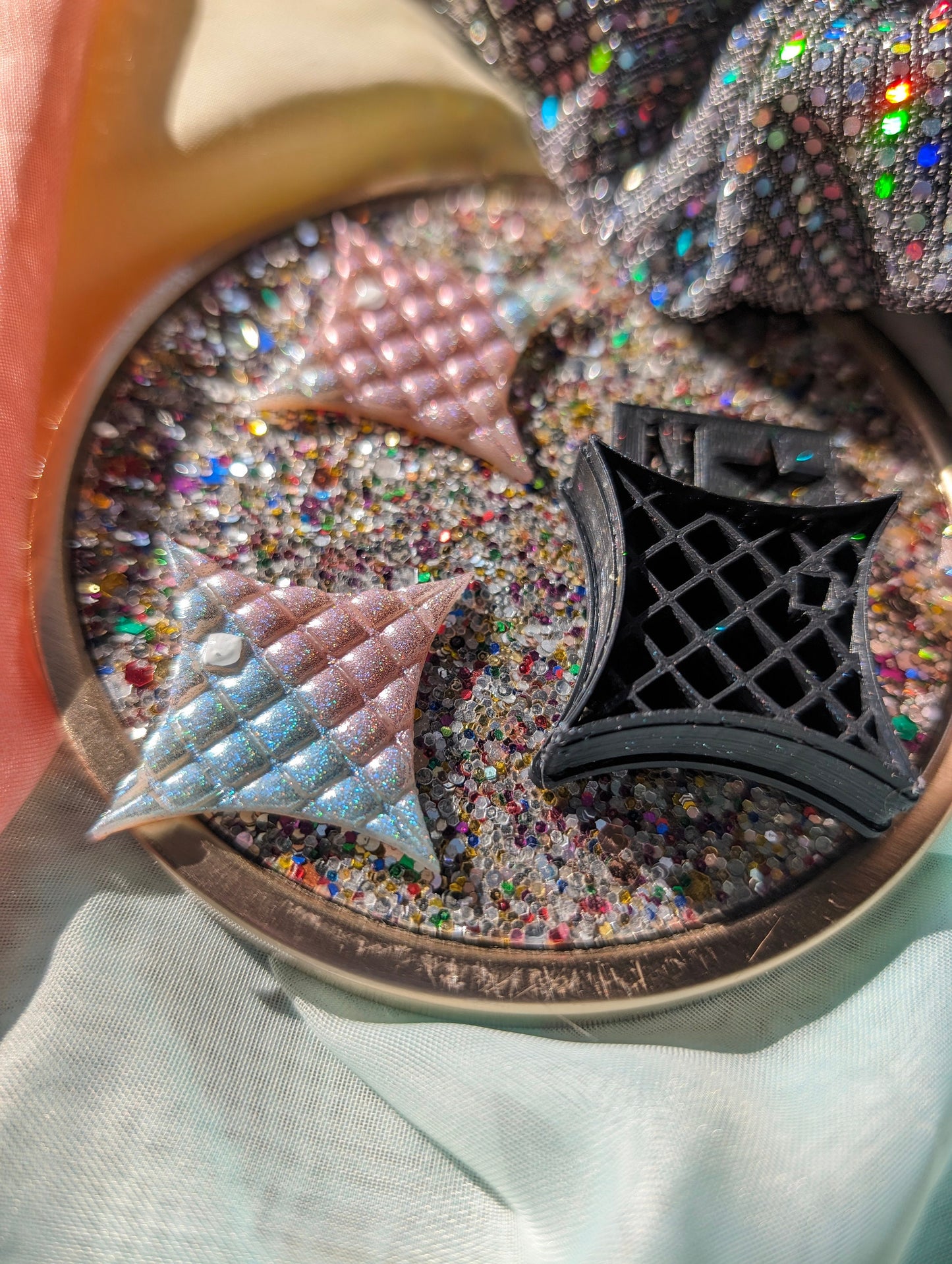 Disco Sparkle Star Earring Sharp Clay Cutter