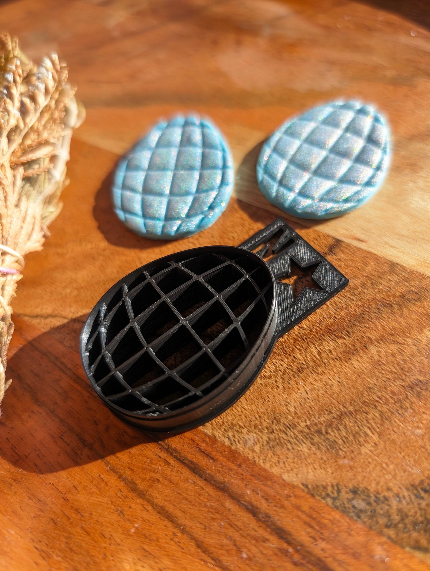Disco Ball Egg Sharp Clay Cutter