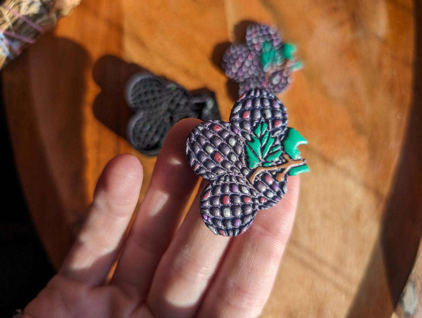Grape Bunch of Disco Balls Sharp Clay Cutter