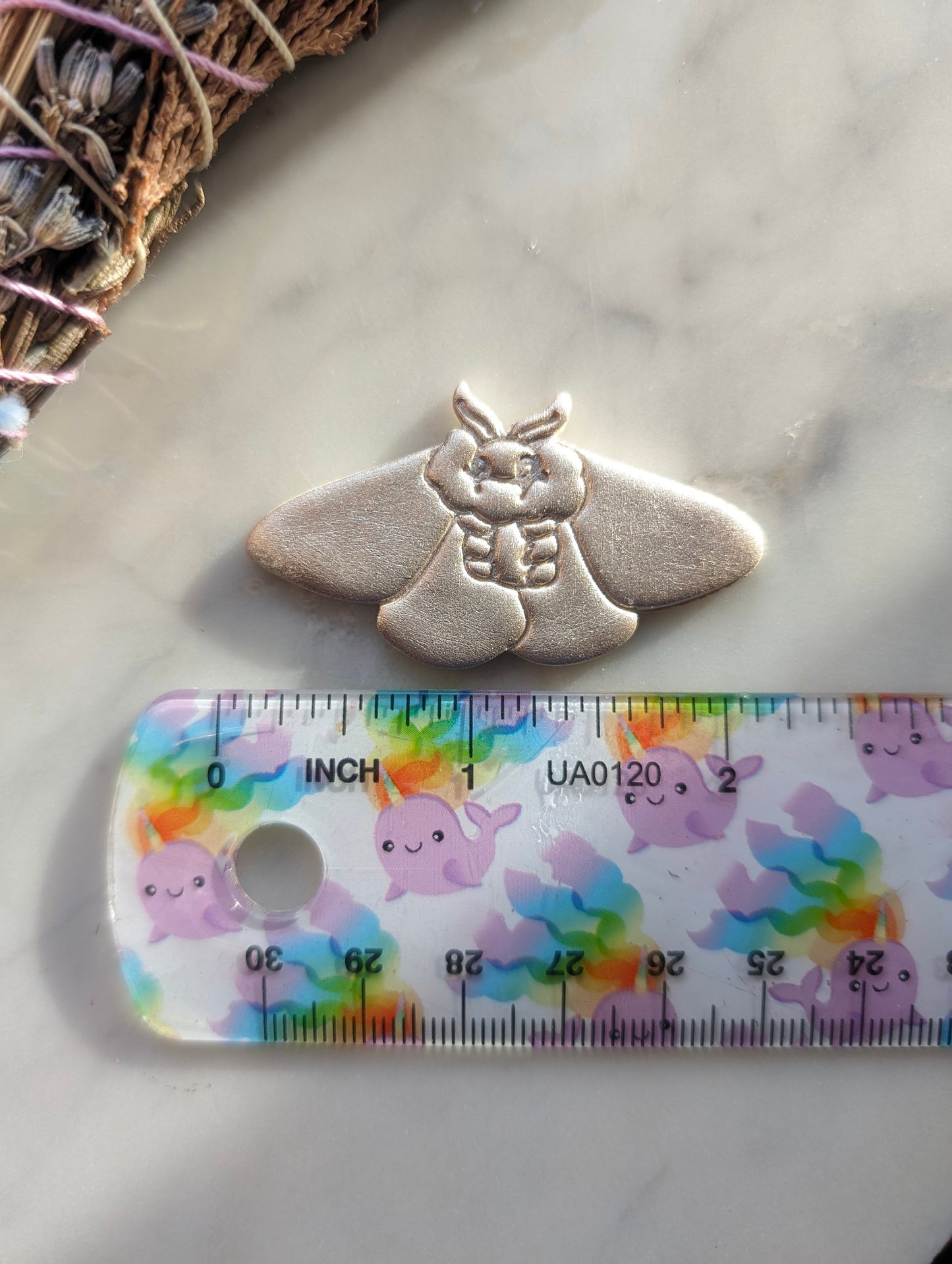 Mythical Poodle Moth Kawaii Earring Clay Cutter