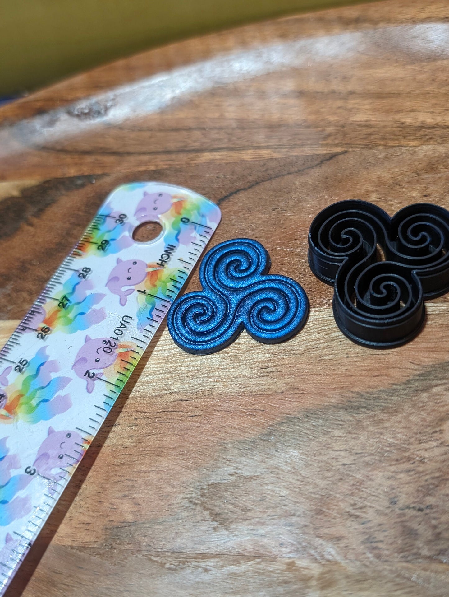 Triskele Symbol of Continuity and the Journey of Life Sharp Clay Cutter