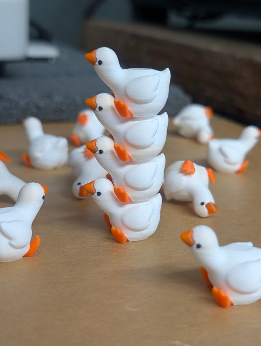 10 Geese for Stackable Desk Goose Game