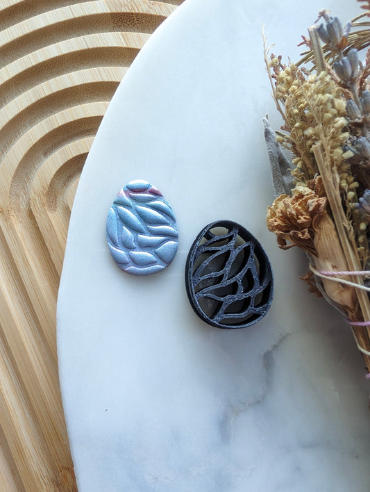Dragon Egg with Fairy Wing Pattern Sharp Clay Cutter