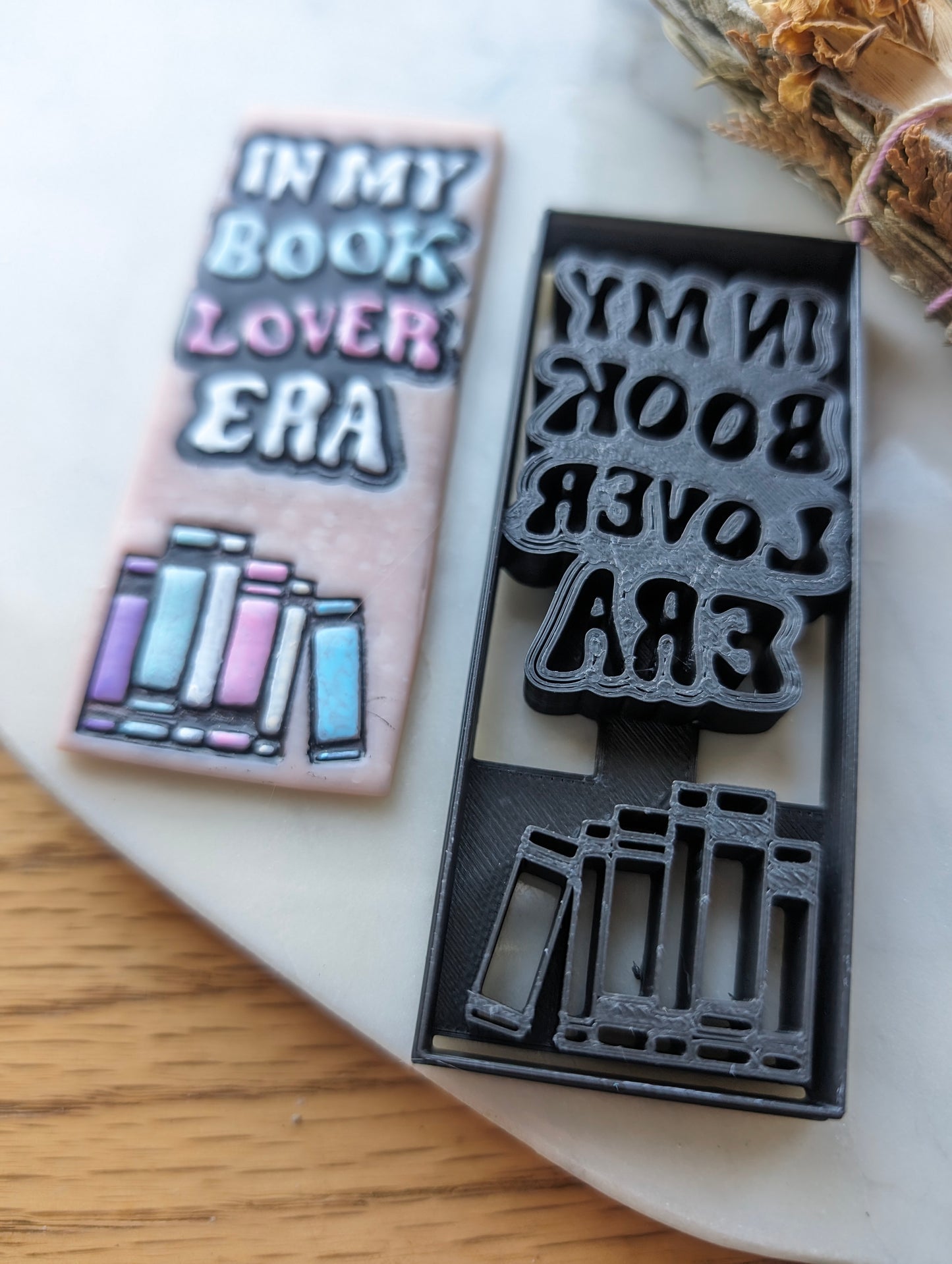 In My Book Lover Era Bookmark Sharp Clay Cutter