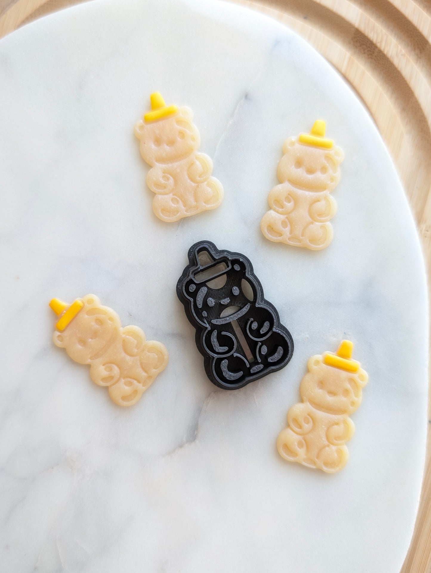 Honey in Bear Bottle Sharp Clay Cutter
