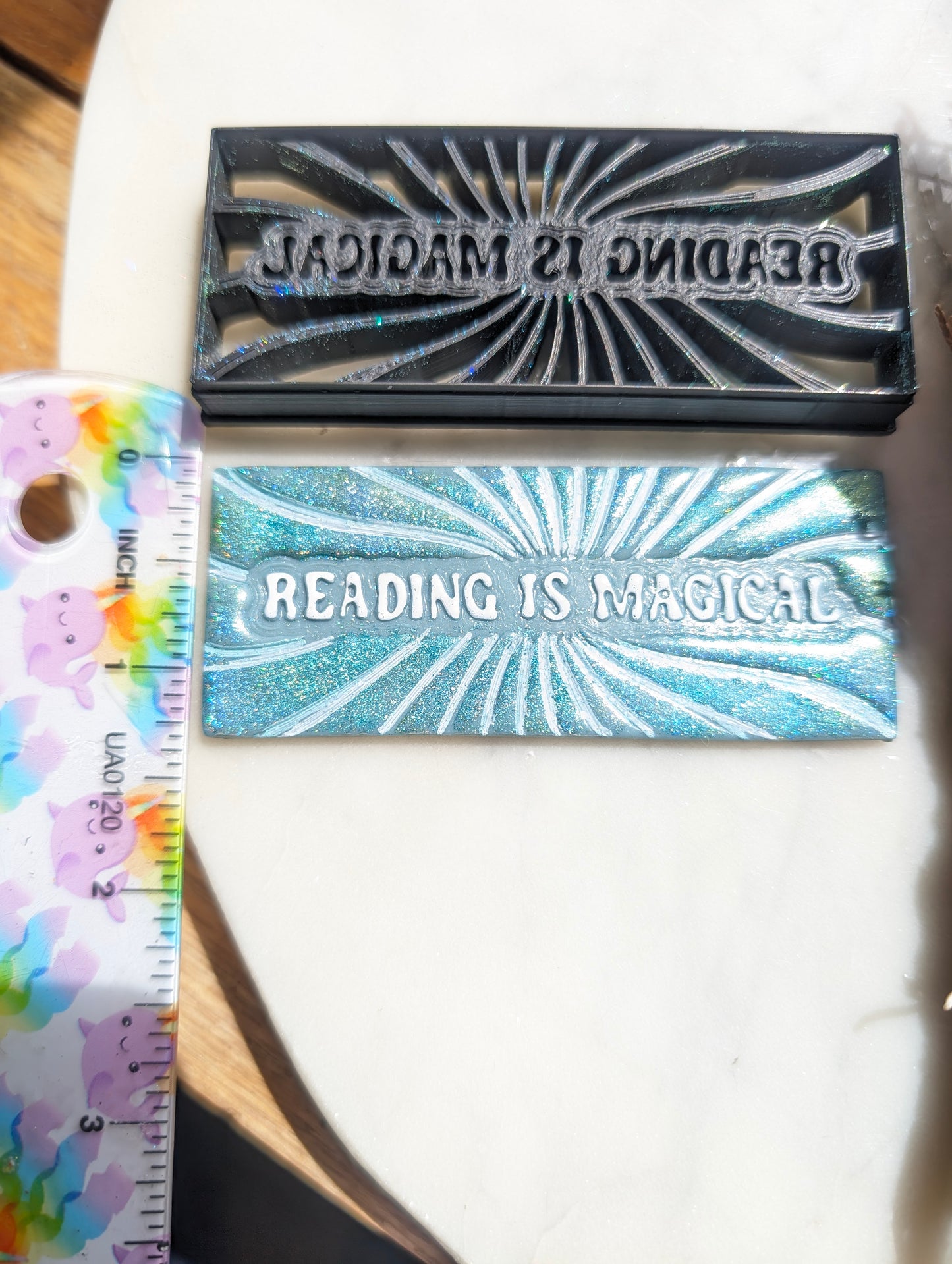 Reading is Magical Bookmark Sharp Clay Cutter