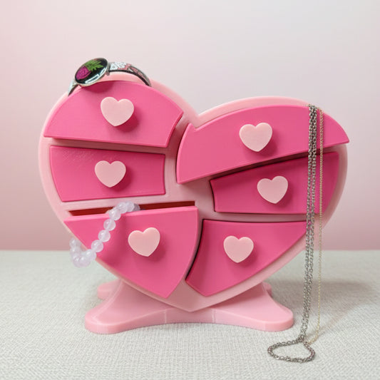 Heart Shaped Jewelry Organizer