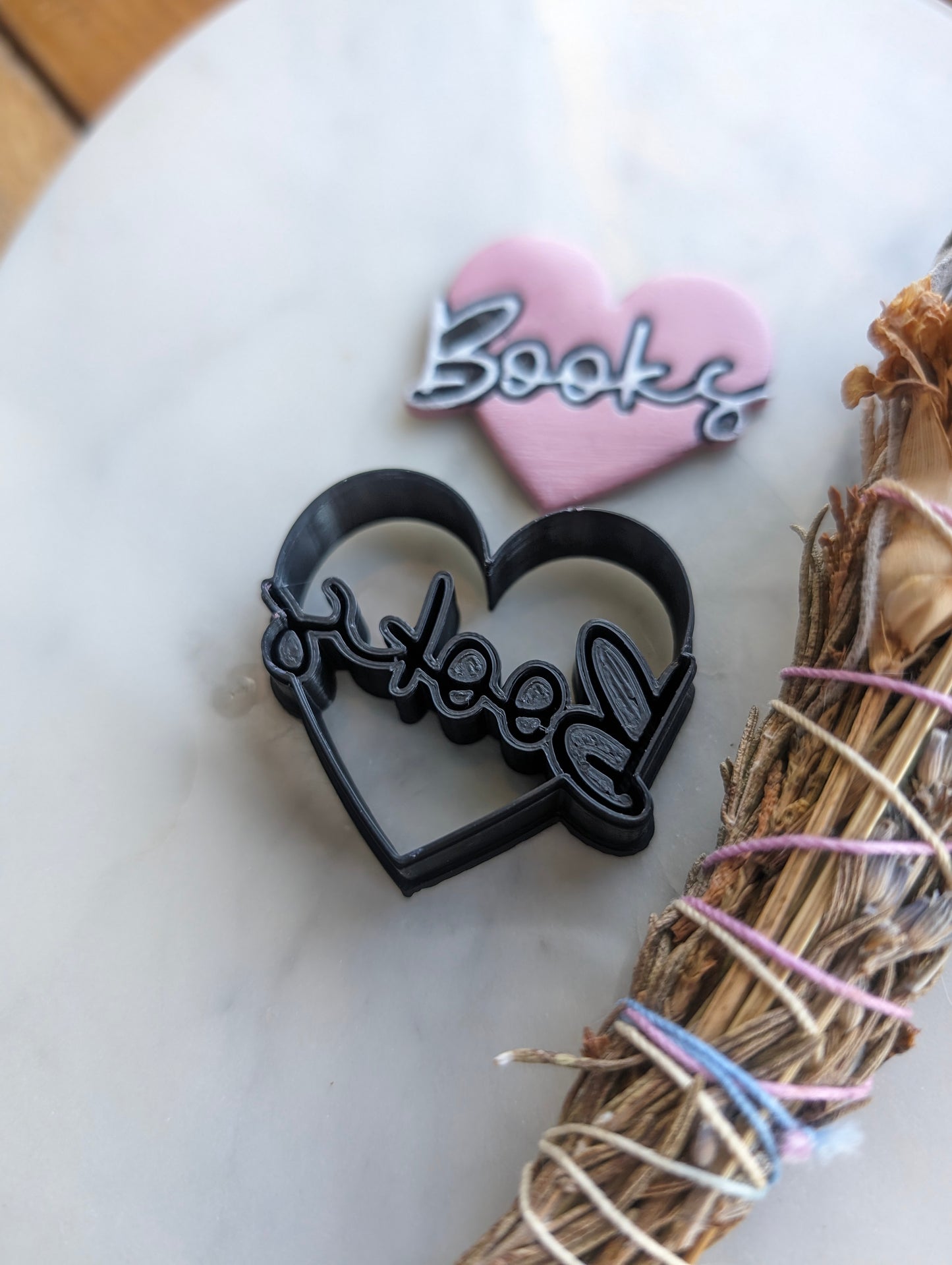 Books Heart Sharp Clay Cutter