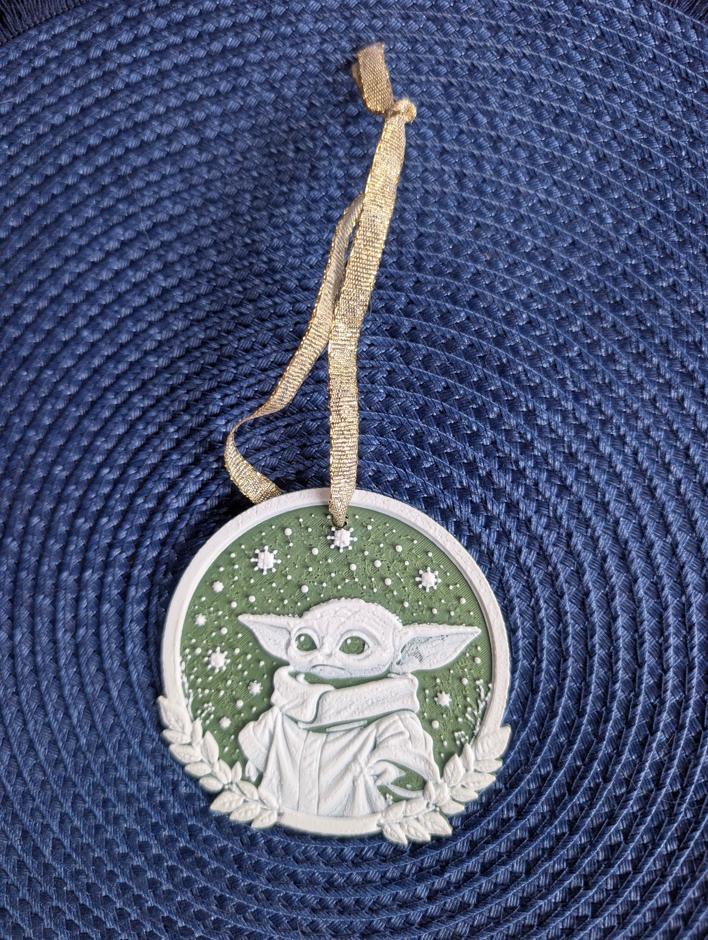 Little Green Creature Holiday Ornament