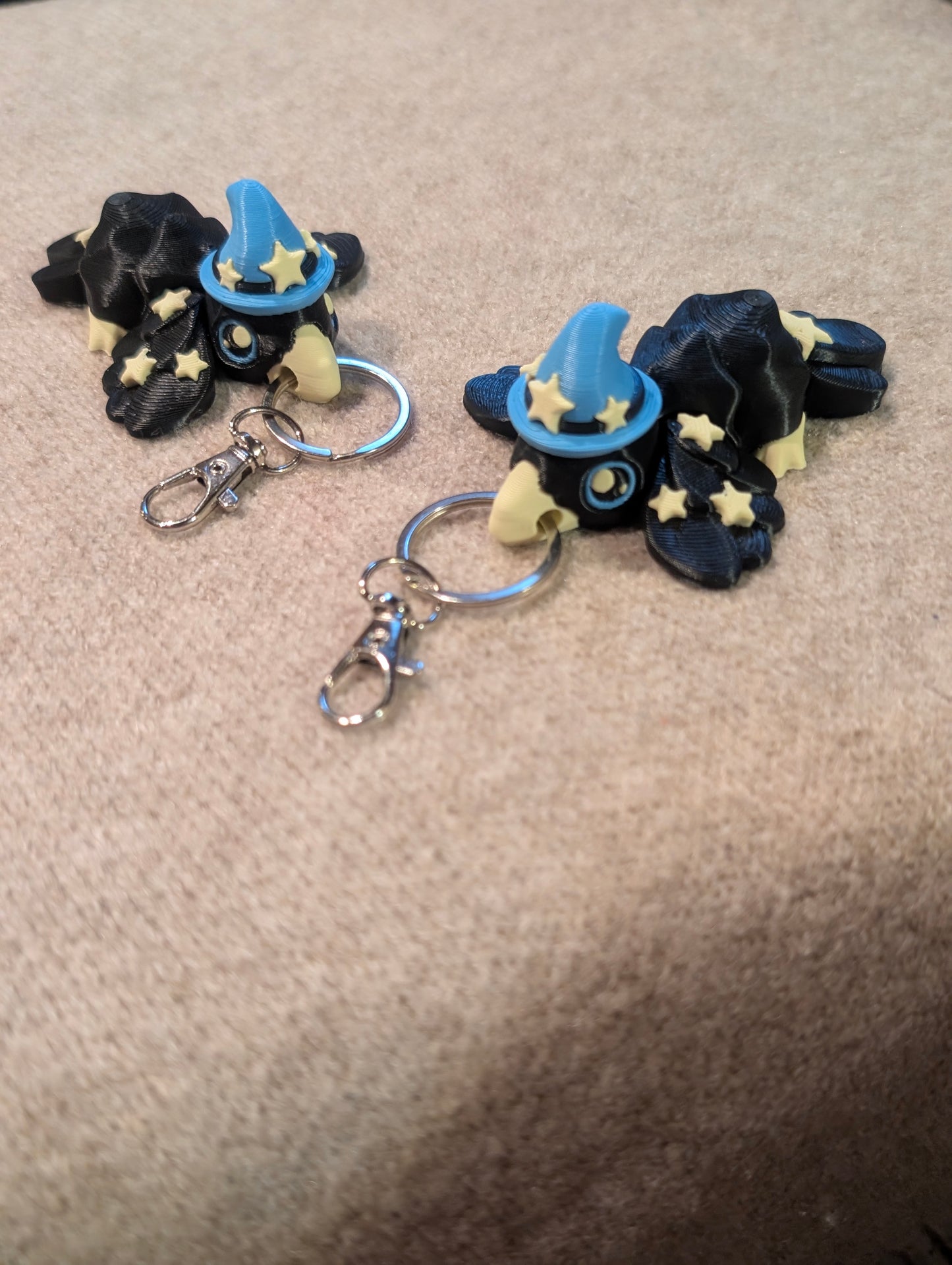 Wizard Crow/Raven Keychain
