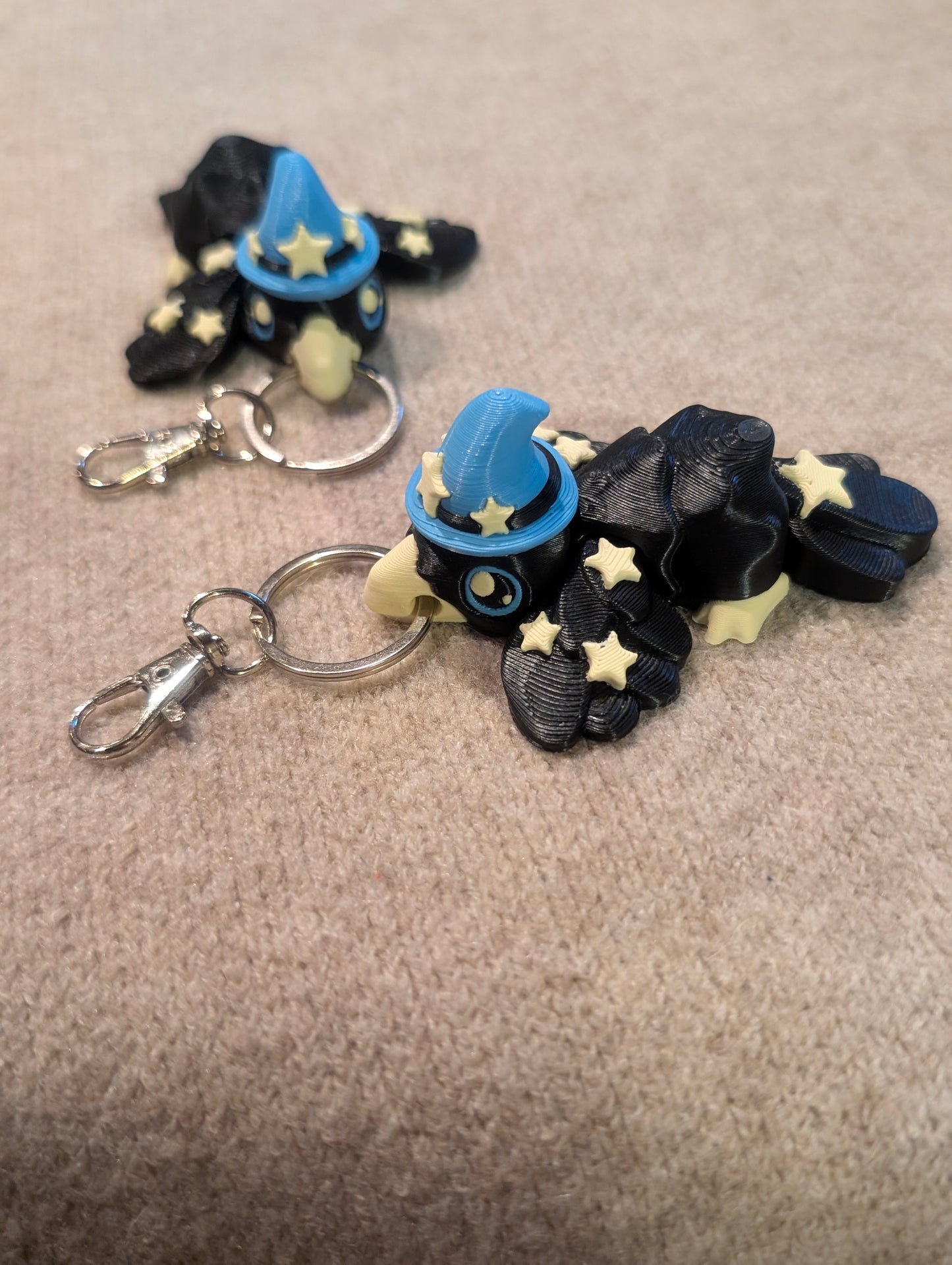 Wizard Crow/Raven Keychain
