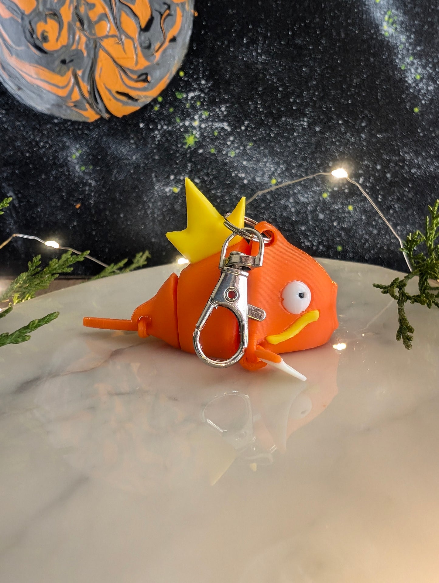 Goldfish Character Keychain