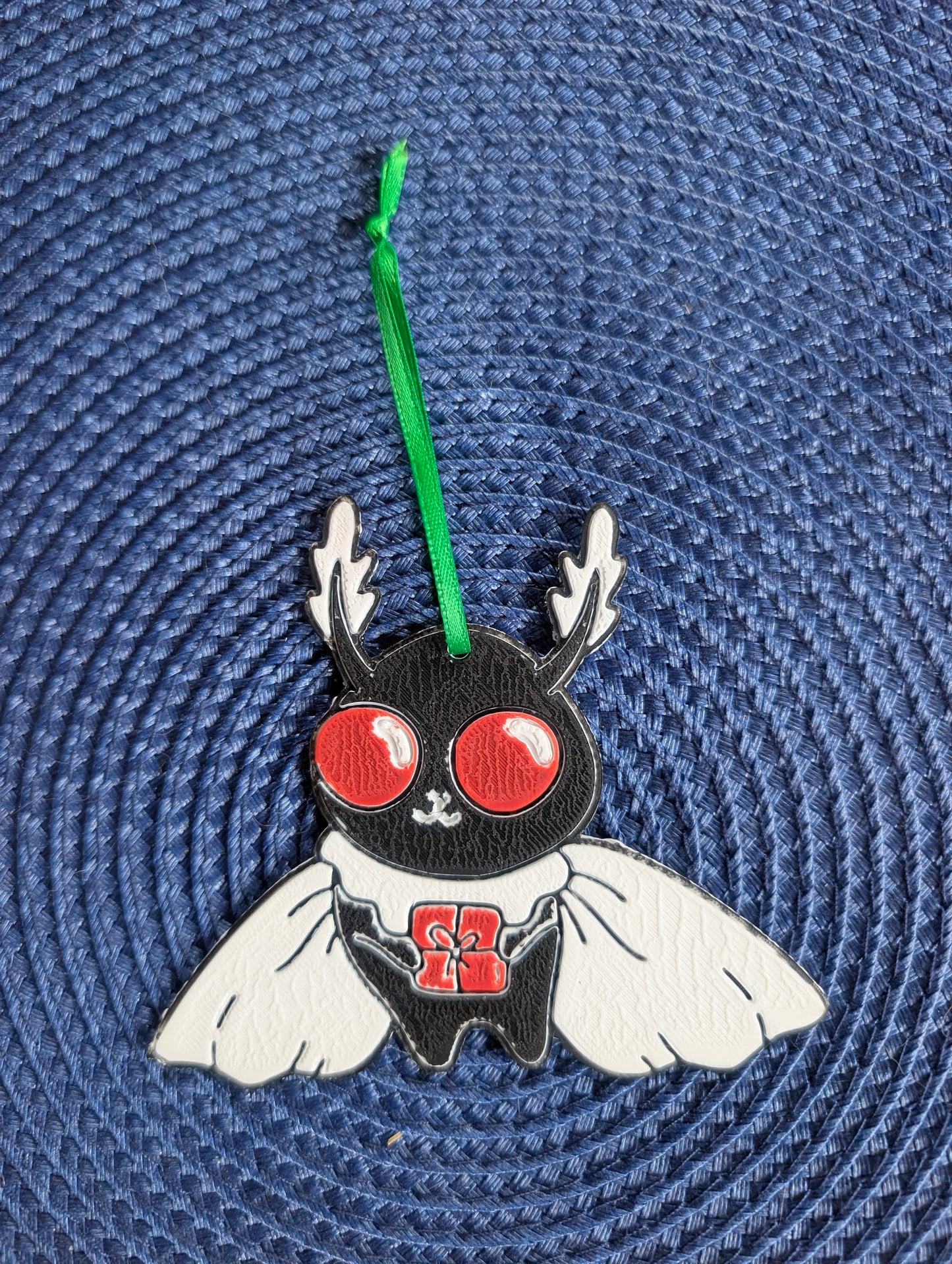Mothman Monster Holiday Ornament