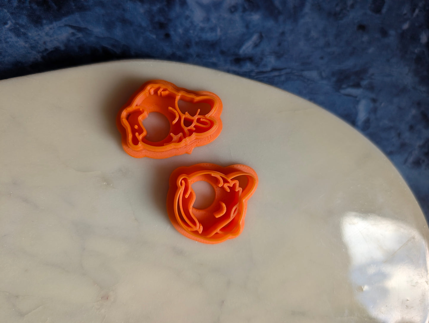 Medium Cartoon Duck Heads Pair by WhimsicalWondears