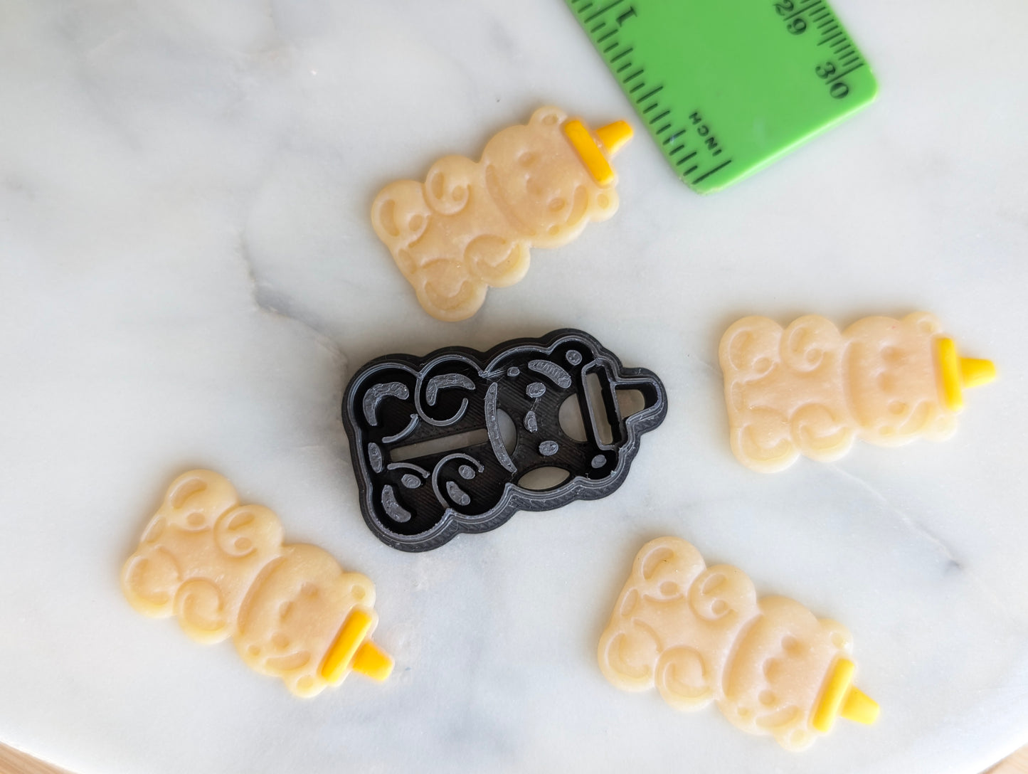 Honey in Bear Bottle Sharp Clay Cutter