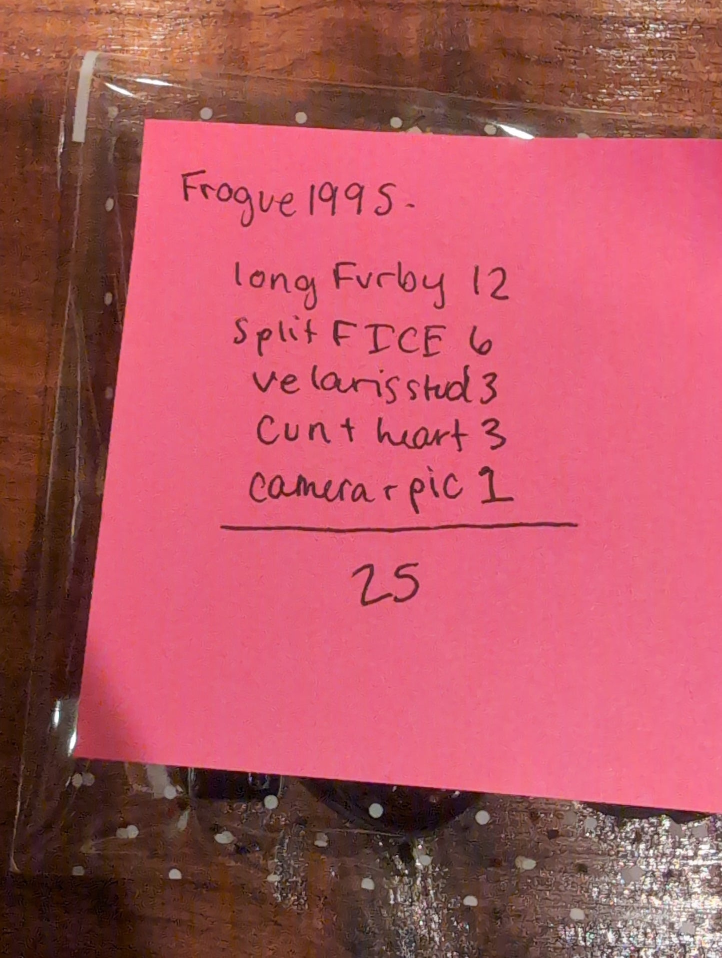 Frogue1995 14 & 21 Jan 2026 Nostalgia 2 Live Sale