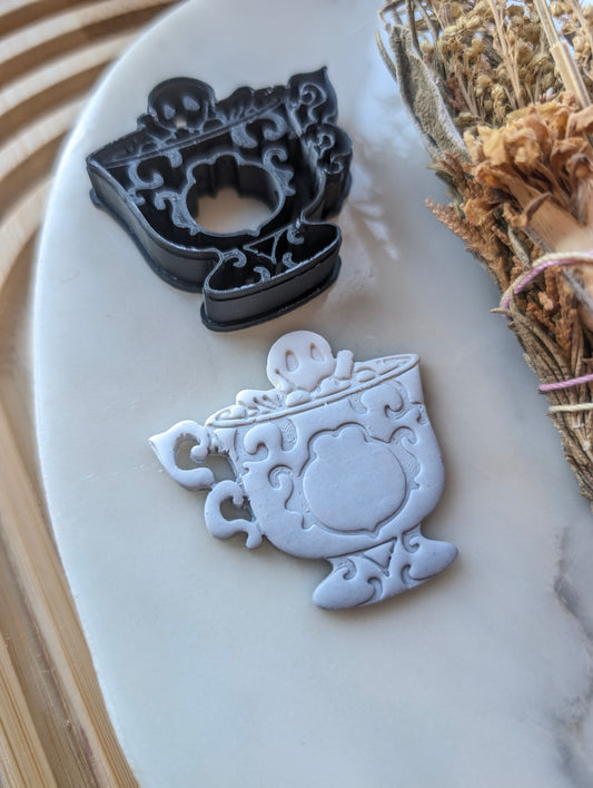 Bubbling Ghost in a Teacup Sharp Clay Cutter