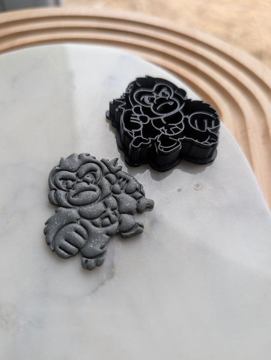 Kaiju King Kong Embossed Sharp Cutter for Clay and More