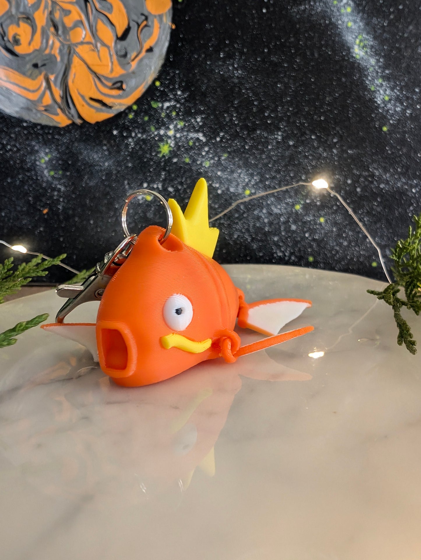 Goldfish Character Keychain