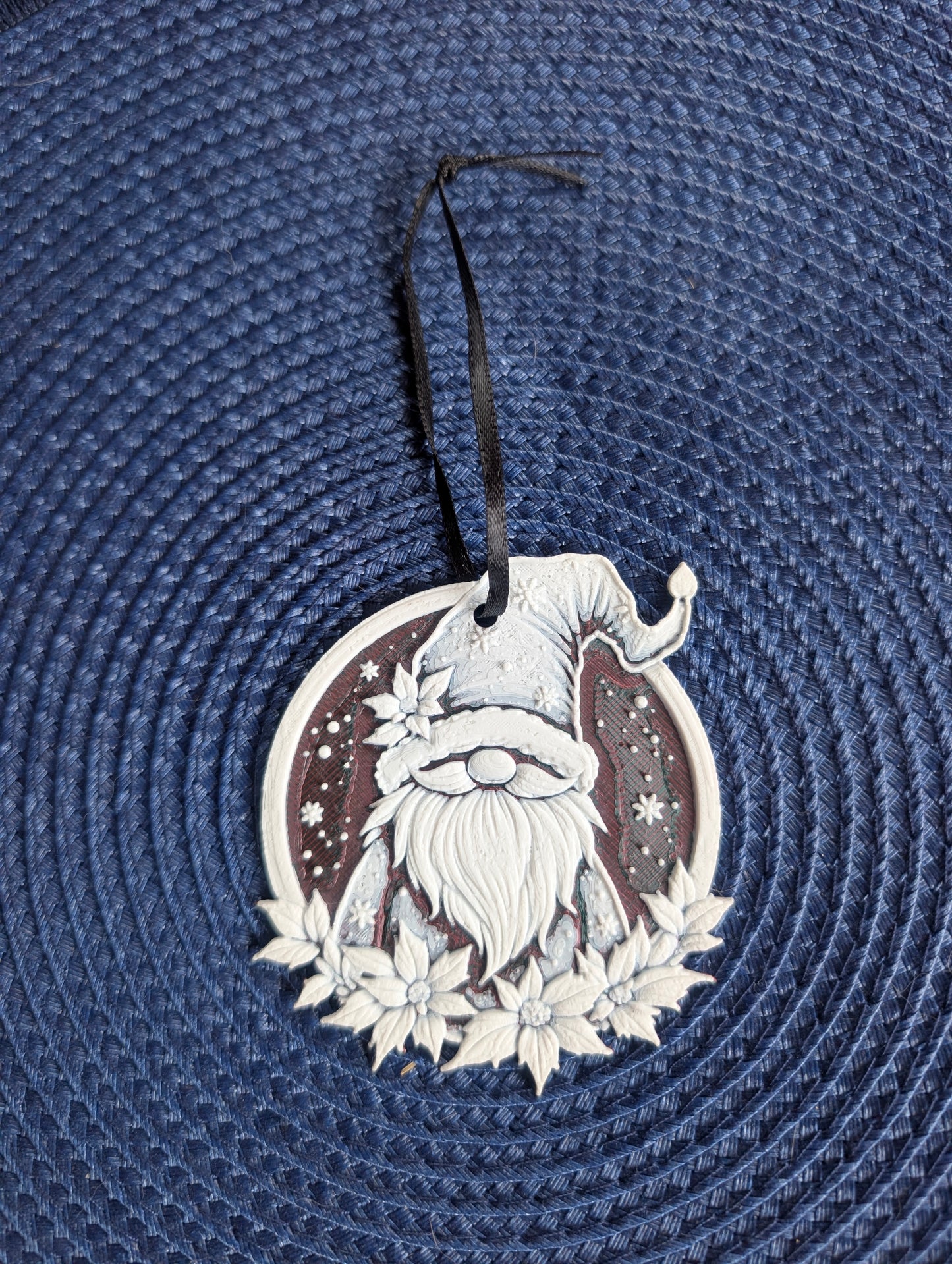 Snowy Gnome Holiday Ornament