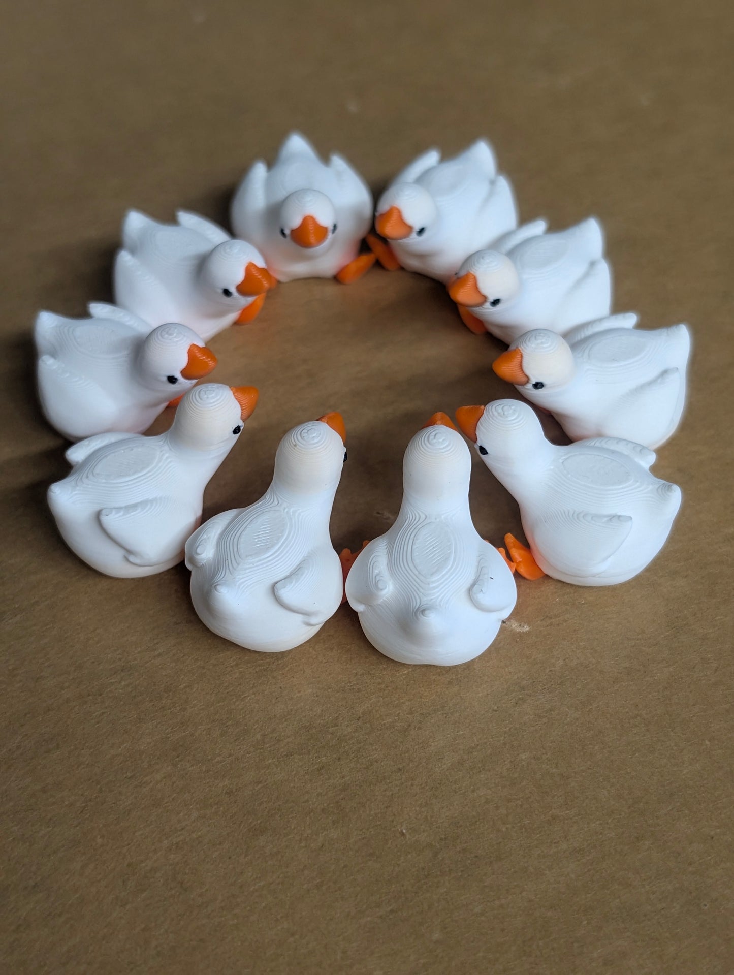 10 Geese for Stackable Desk Goose Game