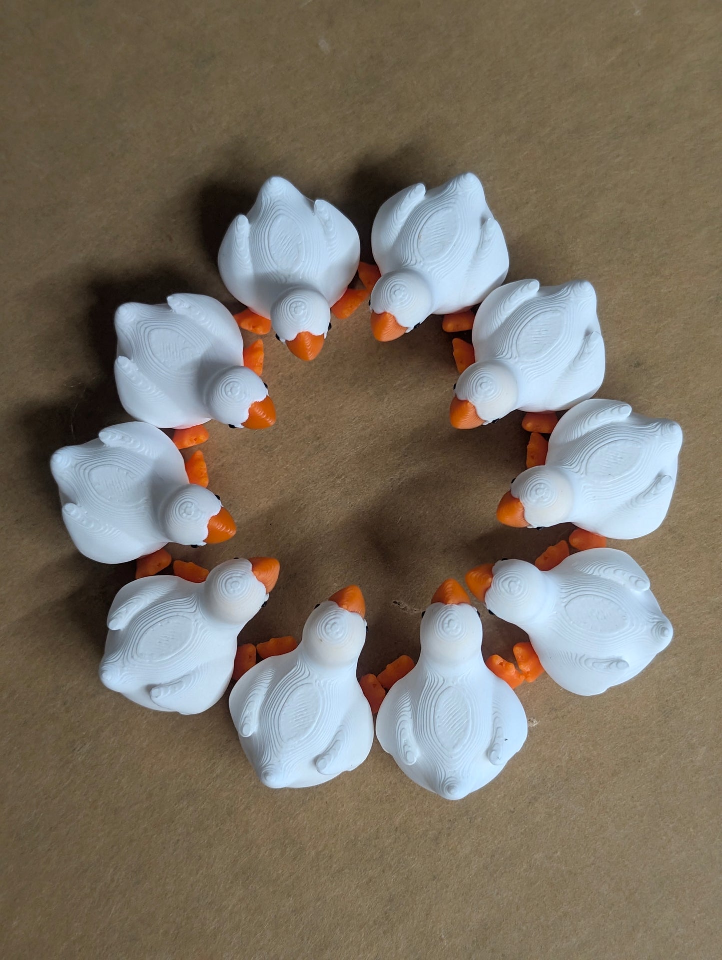 10 Geese for Stackable Desk Goose Game
