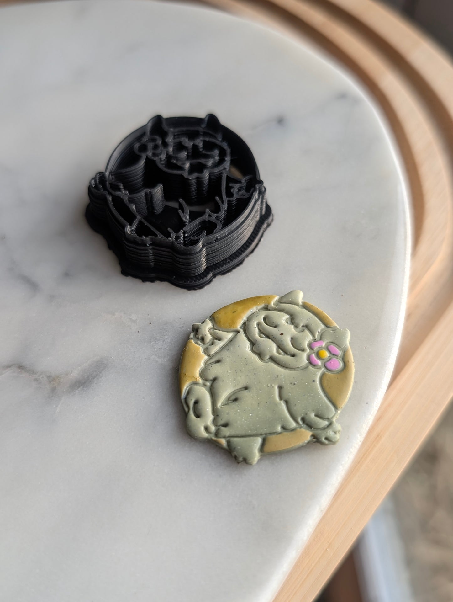 Sheepsquatch Monster Cryptid Sharp Clay Cutter