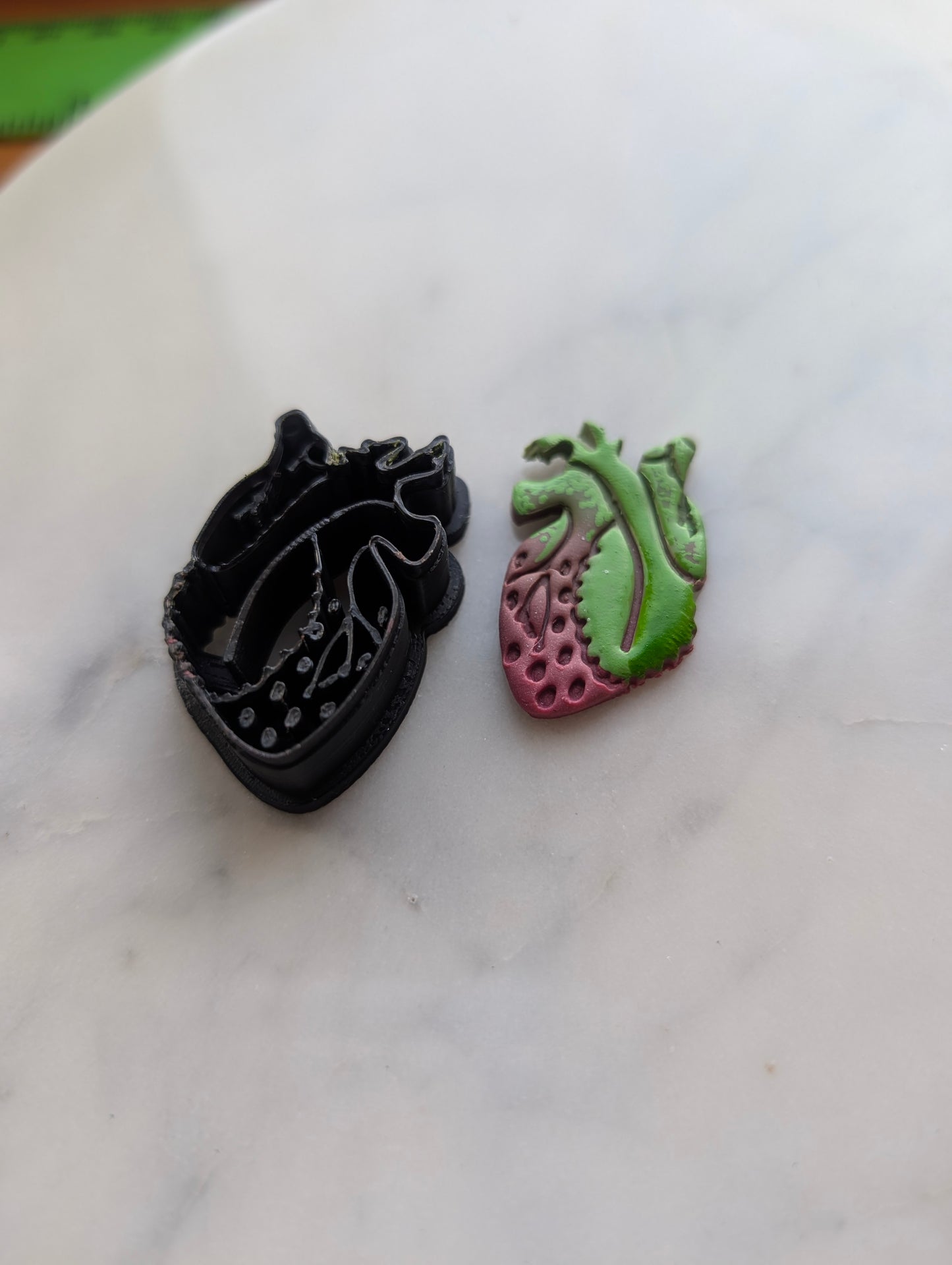 Anatomical Heart Strawberry Sharp Clay Cutter