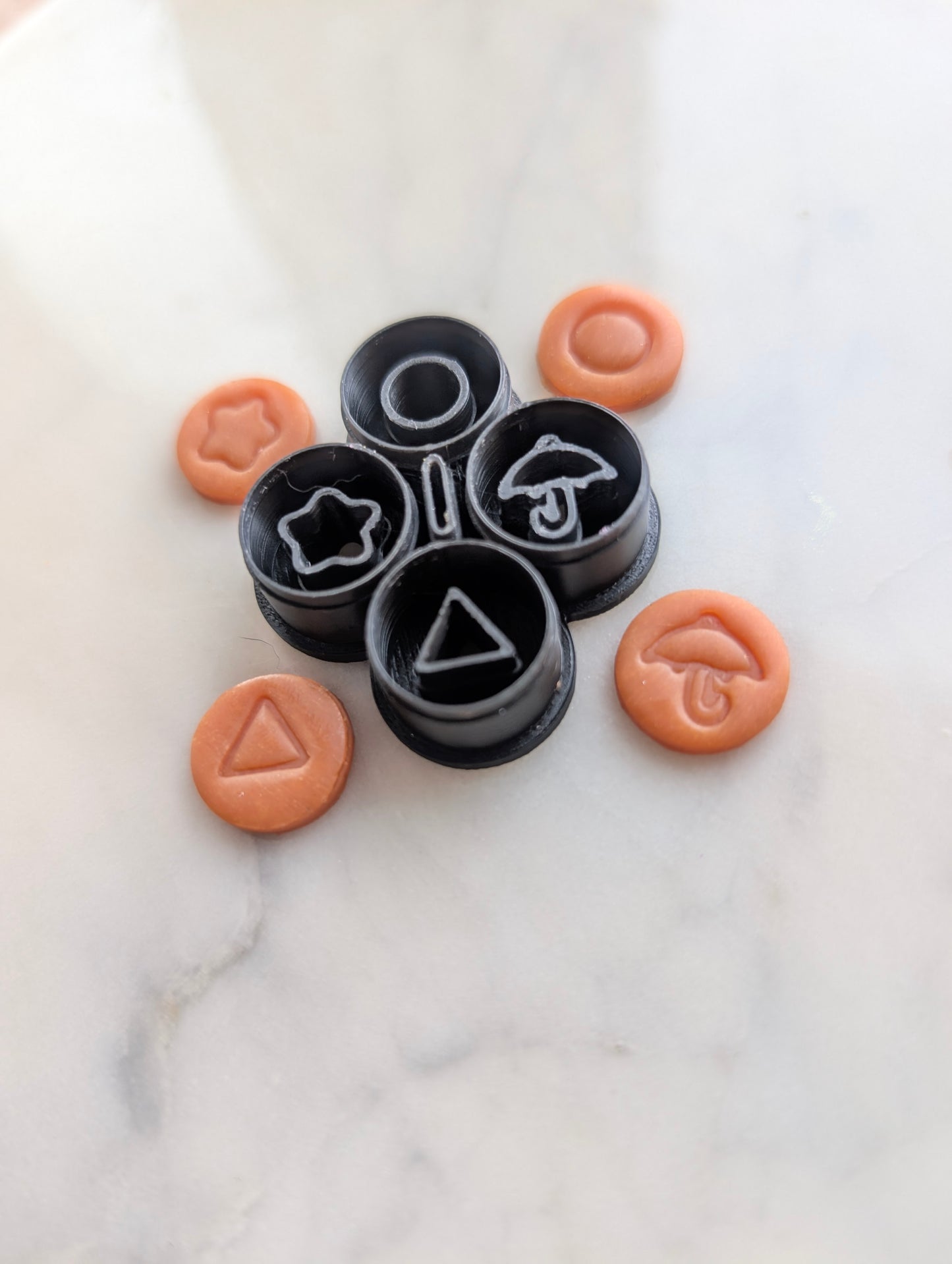 Dalgona Game Cookie Set Maker Sharp Clay Cutter