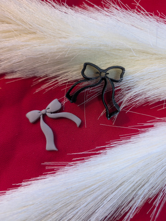 Ribbon Bow Clay Cutter