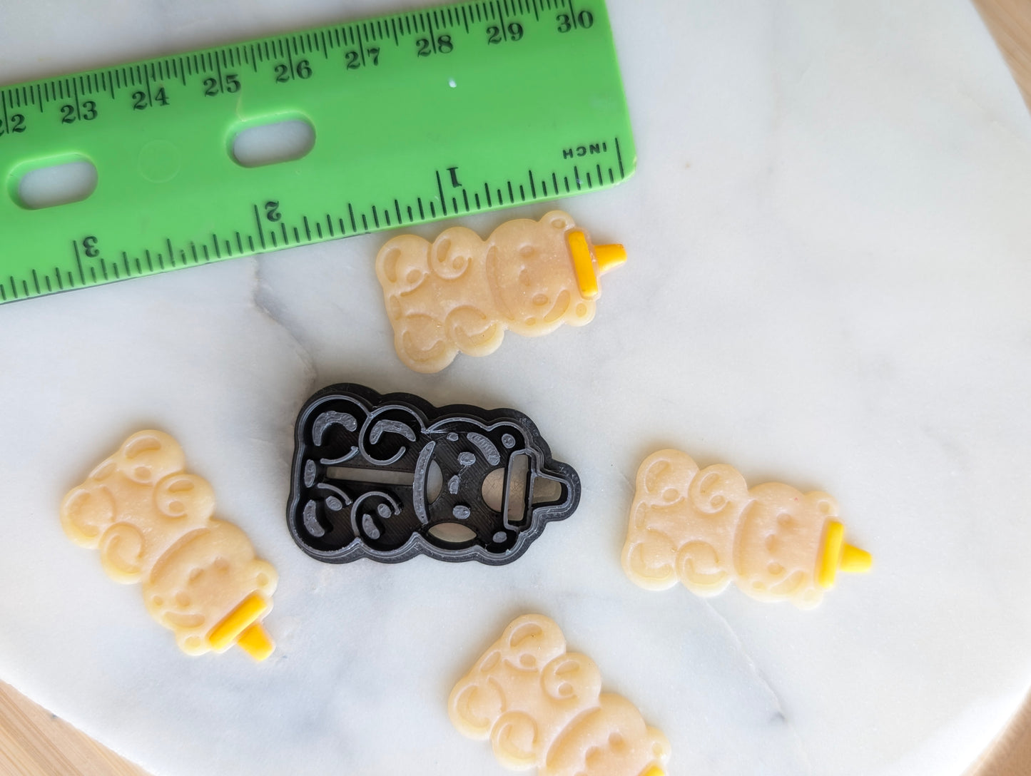 Honey in Bear Bottle Sharp Clay Cutter