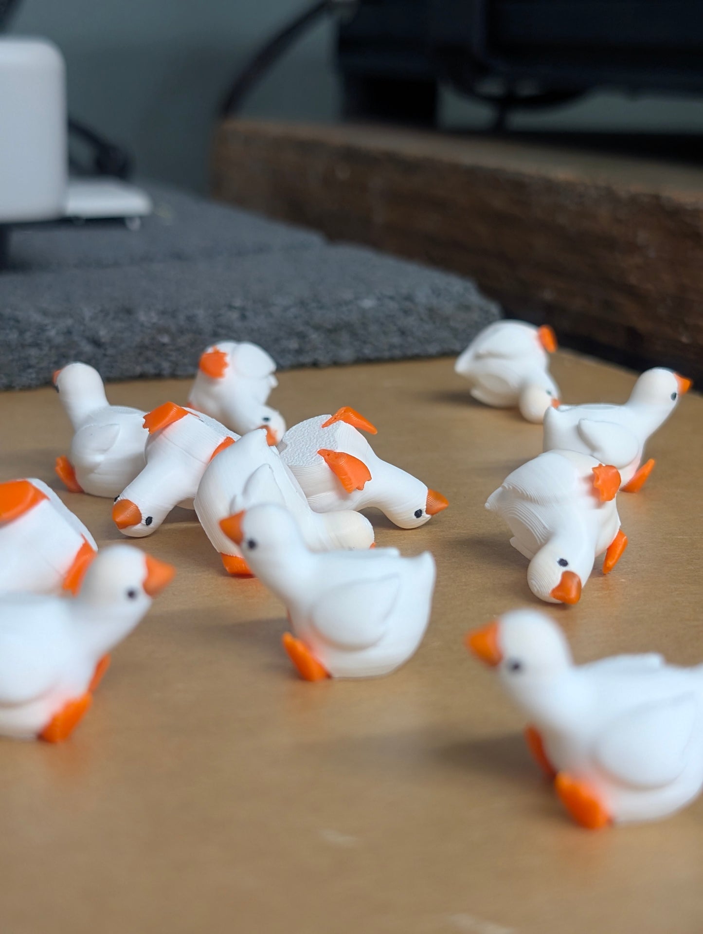 10 Geese for Stackable Desk Goose Game