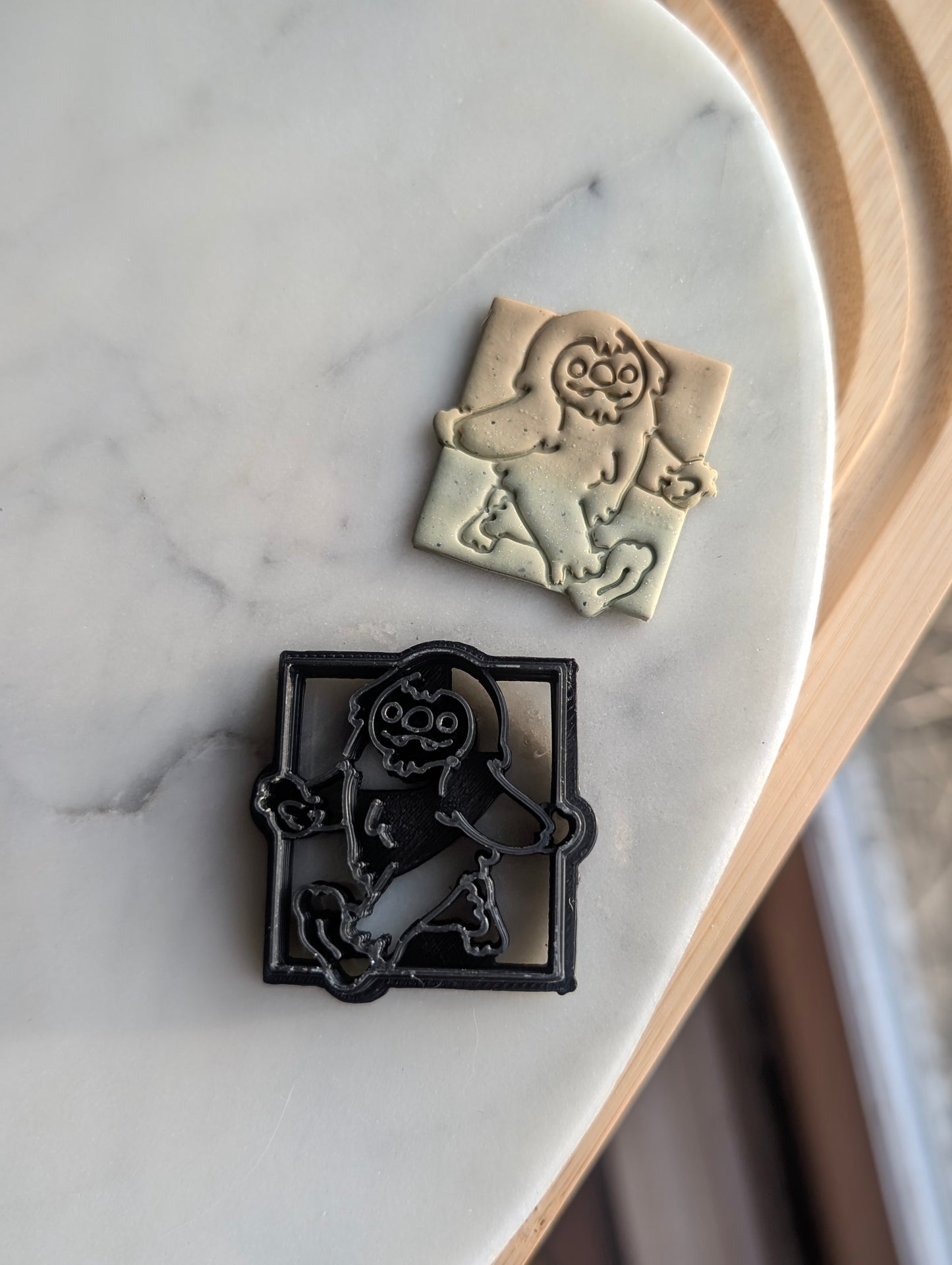 Sasquatch BigFoot Monster Cryptid Sharp Clay Cutter