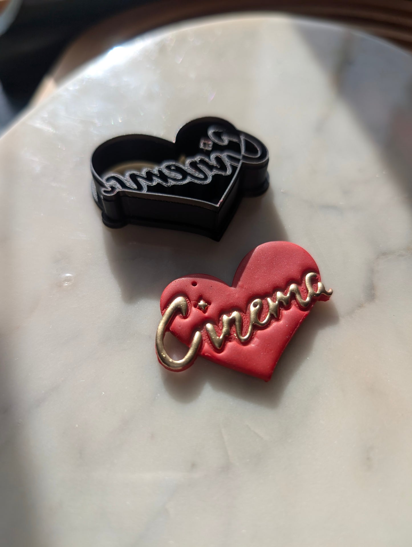 Cinema Heart Sharp Clay Cutter