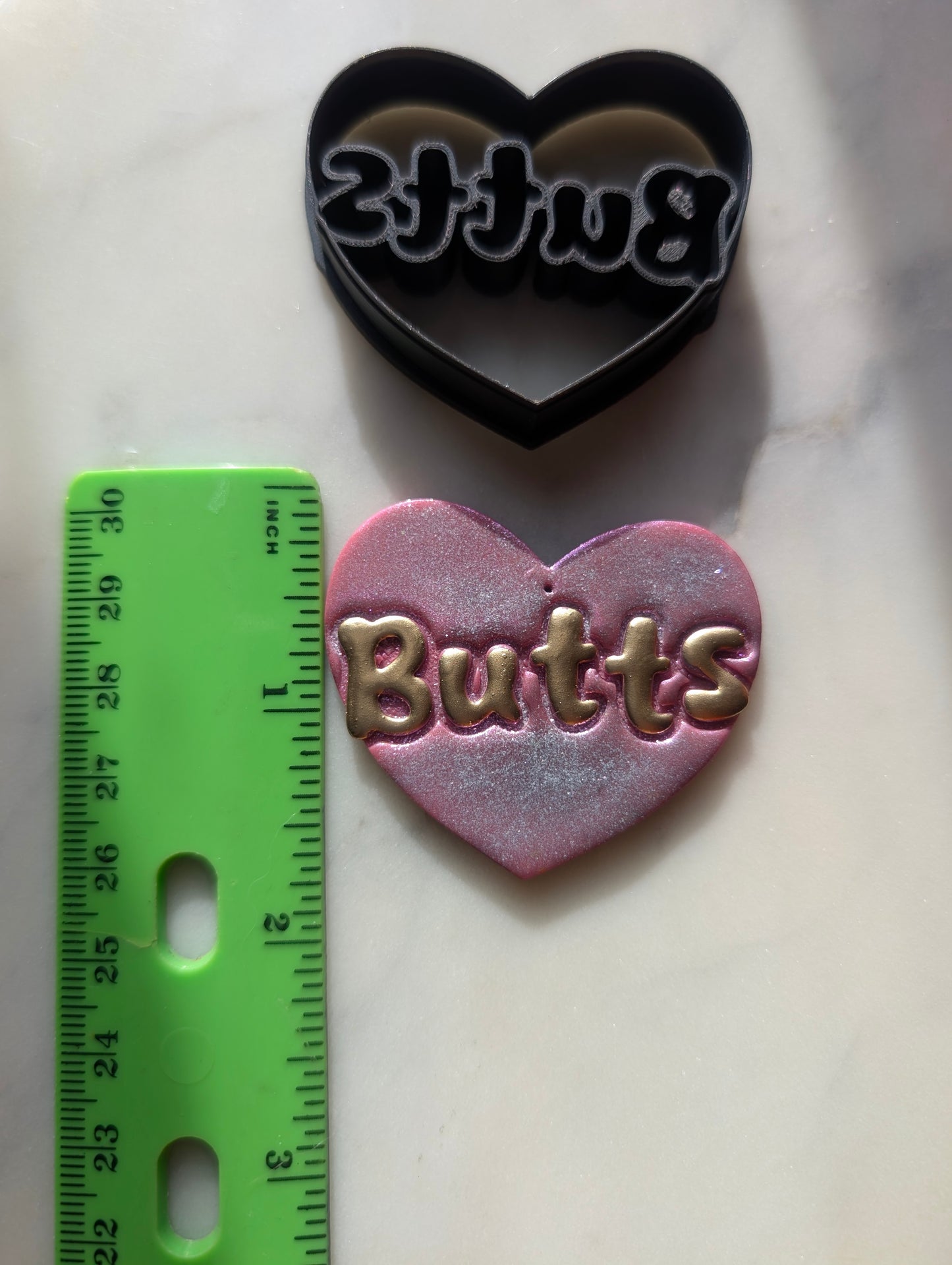 Butts Heart Sharp Clay Cutter