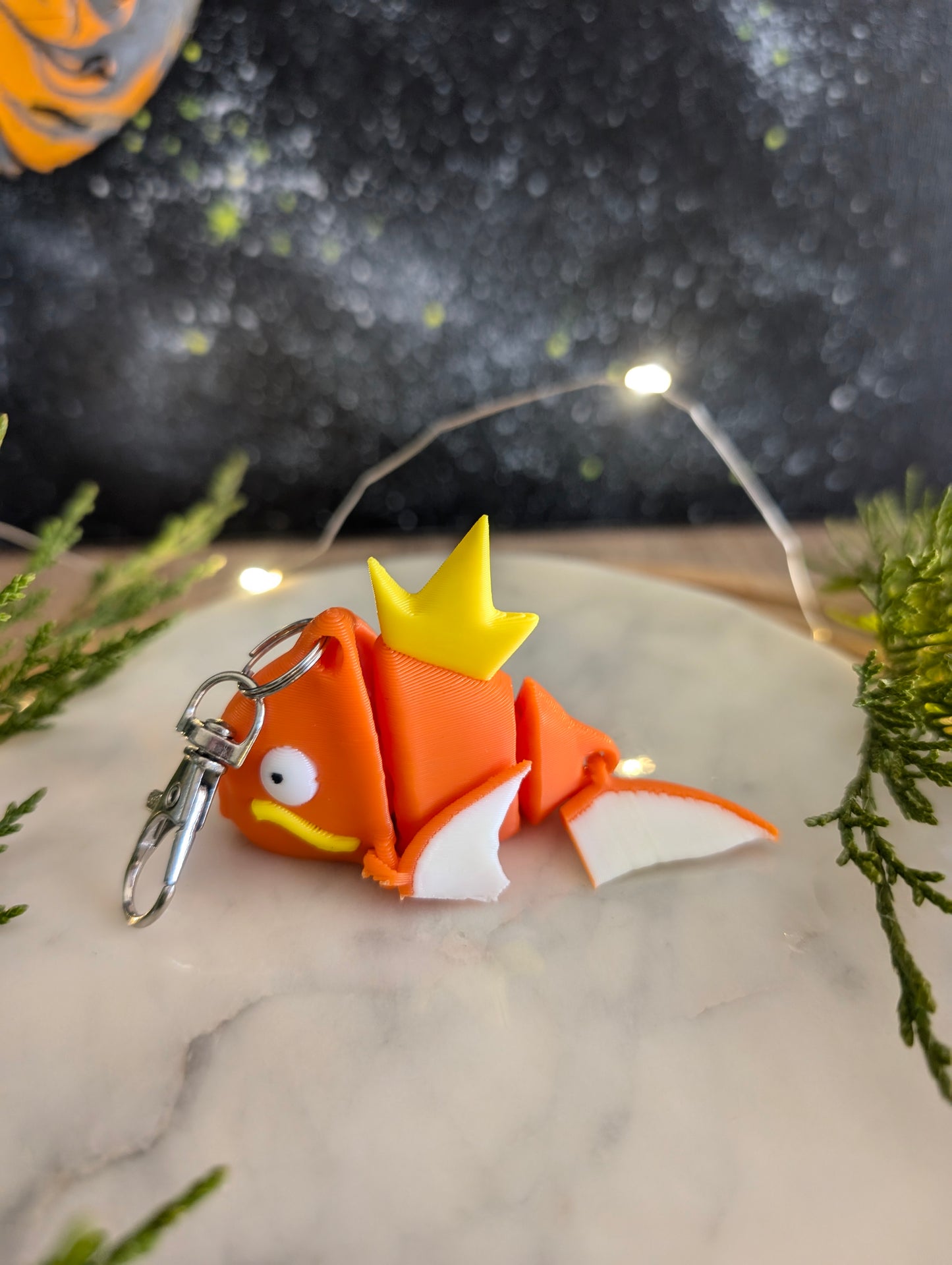 Goldfish Character Keychain