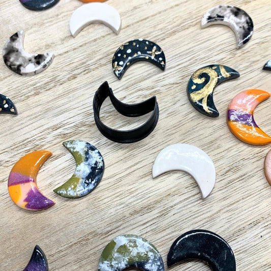 Simple Crescent Moon Sharp Clay Cutter