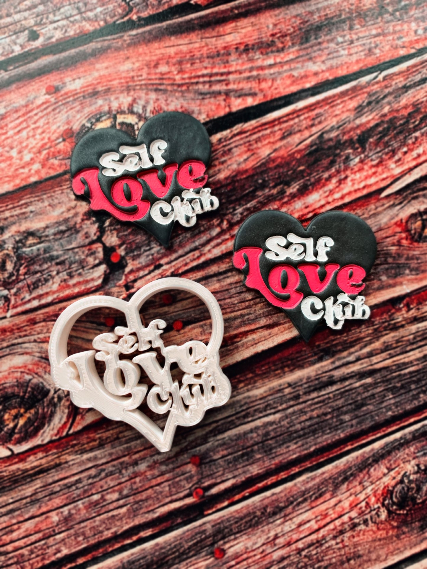 Self Love Club Heart Sharp Clay Cutter