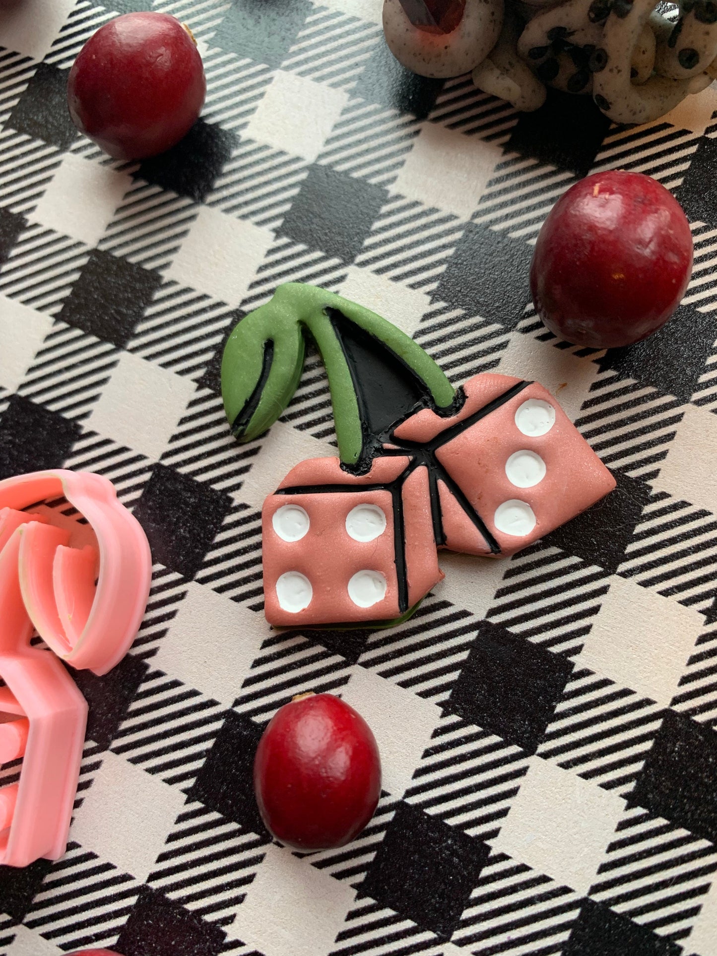 Cherry Dice Sharp Clay Cutter