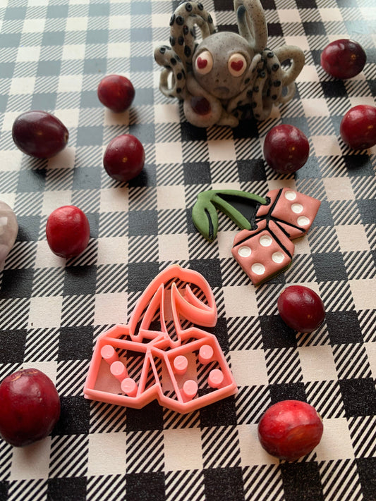 Cherry Dice Sharp Clay Cutter