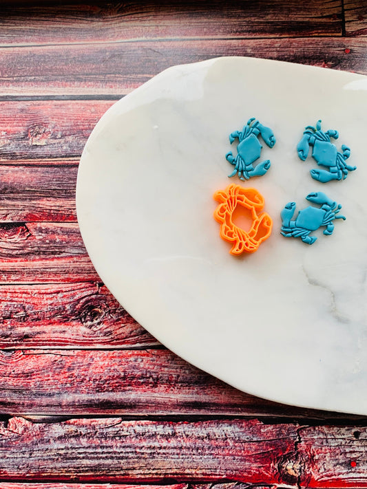 Detailed Little Crab Sharp Clay Cutter