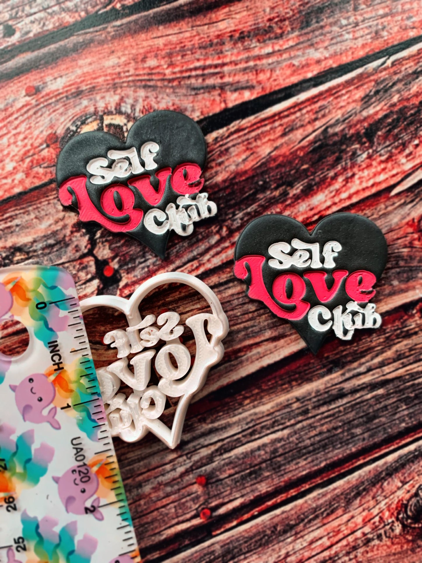 Self Love Club Heart Sharp Clay Cutter