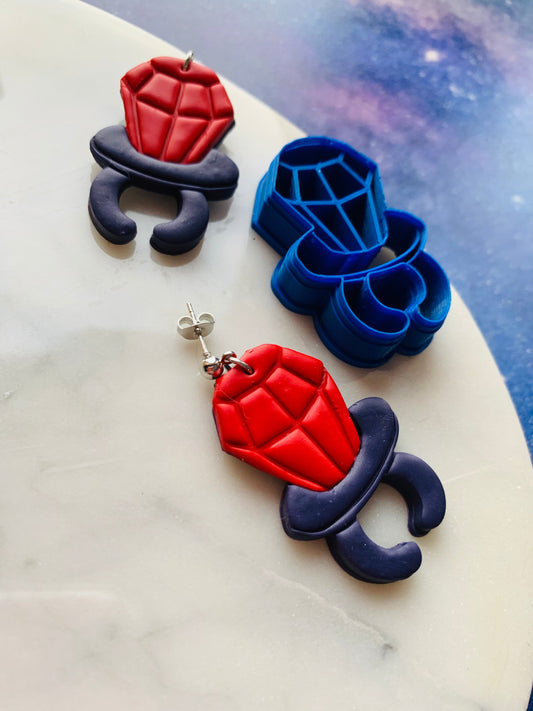 Ring Pop Lolli Sucker Ring Sharp Clay Cutter