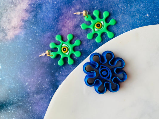 Germ with Magic Eyeball Sharp Clay Cutter