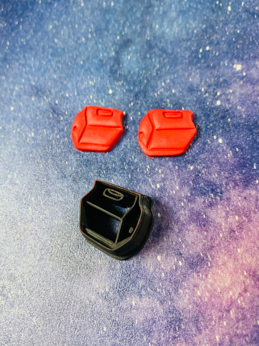 Lunch Box Carry Cooler - Embossed Sharp Earring Clay Cutter